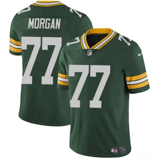 Youth Green Bay Packers 77 Jordan Morgan Green 2024 Draft Vapor Untouchable Stitched Jersey Youth Green Bay Packers 77 Jordan Morgan Green 2024 Draft Vapor Untouchable Stitched Jersey