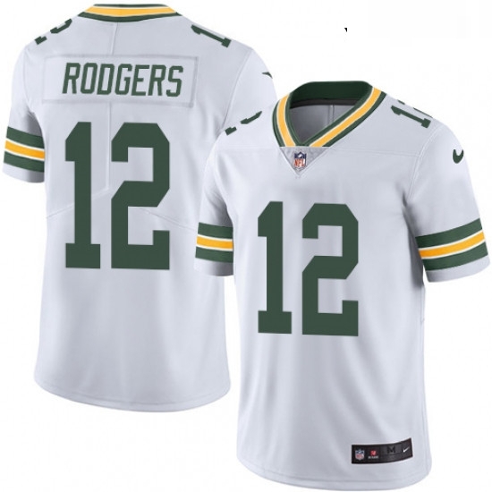 Youth Nike Green Bay Packers 12 Aaron Rodgers White Vapor Untouchable Limited Player NFL Jersey Youth Nike Green Bay Packers 12 Aaron Rodgers White Vapor Untouchable Limited Player NFL Jersey
