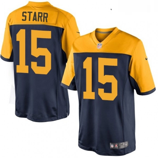 Youth Nike Green Bay Packers 15 Bart Starr Limited Navy Blue Alternate NFL Jersey Youth Nike Green Bay Packers 15 Bart Starr Limited Navy Blue Alternate NFL Jersey