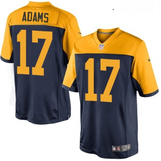 Youth Nike Green Bay Packers 17 Davante Adams Limited Navy Blue Alternate NFL Jersey Youth Nike Green Bay Packers 17 Davante Adams Limited Navy Blue Alternate NFL Jersey