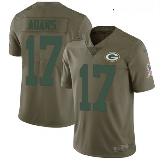 Youth Nike Green Bay Packers 17 Davante Adams Limited Olive 2017 Salute to Service NFL Jersey Youth Nike Green Bay Packers 17 Davante Adams Limited Olive 2017 Salute to Service NFL Jersey