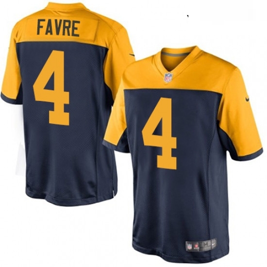 Youth Nike Green Bay Packers 4 Brett Favre Limited Navy Blue Alternate NFL Jersey Youth Nike Green Bay Packers 4 Brett Favre Limited Navy Blue Alternate NFL Jersey