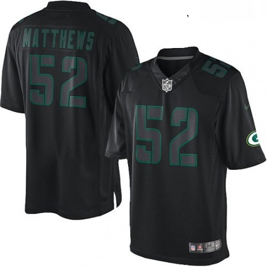 Youth Nike Green Bay Packers 52 Clay Matthews Limited Black Impact NFL Jersey Youth Nike Green Bay Packers 52 Clay Matthews Limited Black Impact NFL Jersey