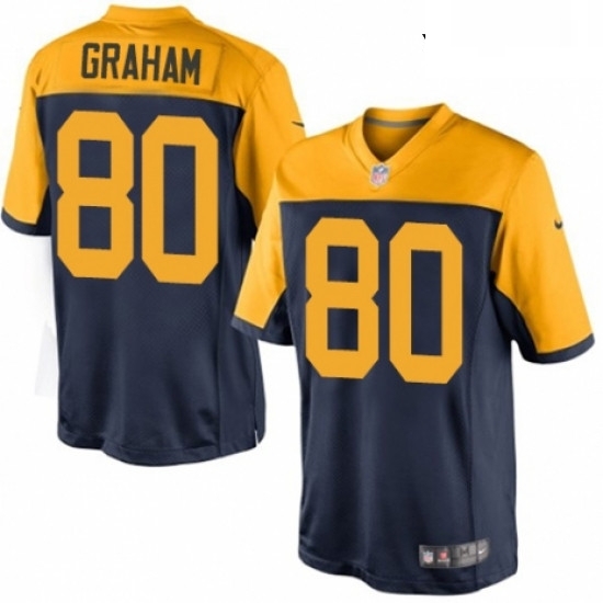 Youth Nike Green Bay Packers 80 Jimmy Graham Limited Navy Blue Alternate NFL Jersey Youth Nike Green Bay Packers 80 Jimmy Graham Limited Navy Blue Alternate NFL Jersey