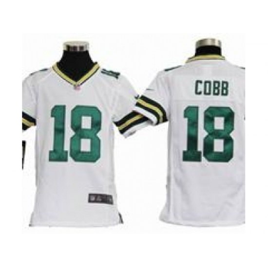 Youth Nike Youth Green Bay Packers #18 Randall Cobb White jerseys Youth Nike Youth Green Bay Packers #18 Randall Cobb White jerseys