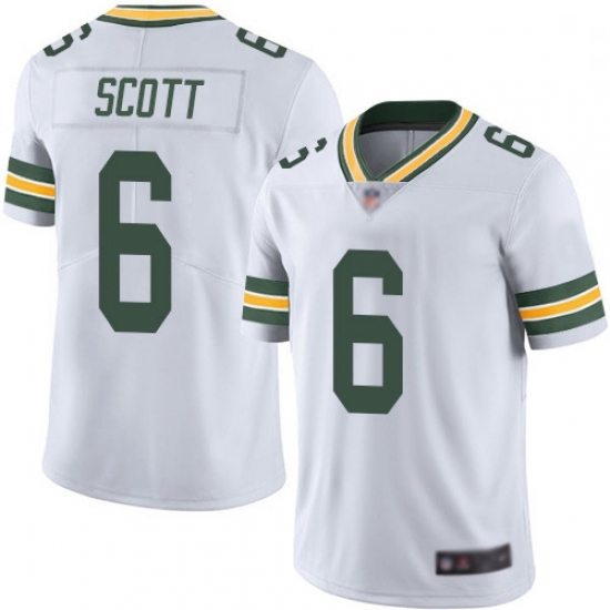 Youth Packers 6 JK Scott White Stitched Football Vapor Untouchable Limited Jersey Youth Packers 6 JK Scott White Stitched Football Vapor Untouchable Limited Jersey