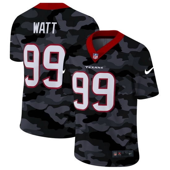 Houston Texans 99 J J Watt Men Nike 2020 Black CAMO Vapor Untouchable Limited Stitched NFL Jersey Houston Texans 99 J J Watt Men Nike 2020 Black CAMO Vapor Untouchable Limited Stitched NFL Jersey