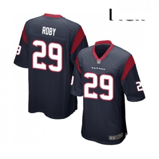 Men Houston Texans 29 Bradley Roby Game Navy Blue Team Color Football Jersey Men Houston Texans 29 Bradley Roby Game Navy Blue Team Color Football Jersey