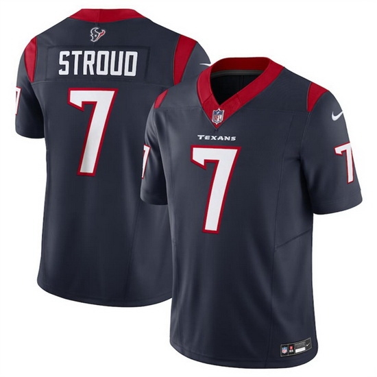 Men Houston Texans 7 C J Stroud Navy 2023 F U S E Vapor Untouchable Stitched Football Jersey Men Houston Texans 7 C J Stroud Navy 2023 F U S E Vapor Untouchable Stitched Football Jersey