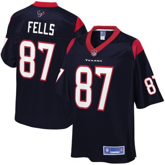 Men Houston Texans 87 Darren Fells Navy Pro Line Primary Player Jersey Men Houston Texans 87 Darren Fells Navy Pro Line Primary Player Jersey