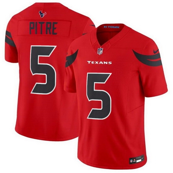Men Houston Texans Active Player Custom Red 2024 Alternate Vapor F U S E Limited Stitched Jersey Men Houston Texans Active Player Custom Red 2024 Alternate Vapor F U S E Limited Stitched Jersey