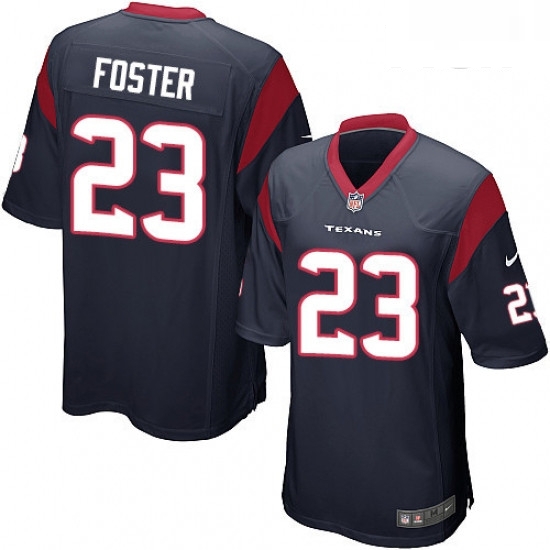 Men Nike Houston Texans 23 Arian Foster Game Navy Blue Team Color NFL Jersey Men Nike Houston Texans 23 Arian Foster Game Navy Blue Team Color NFL Jersey