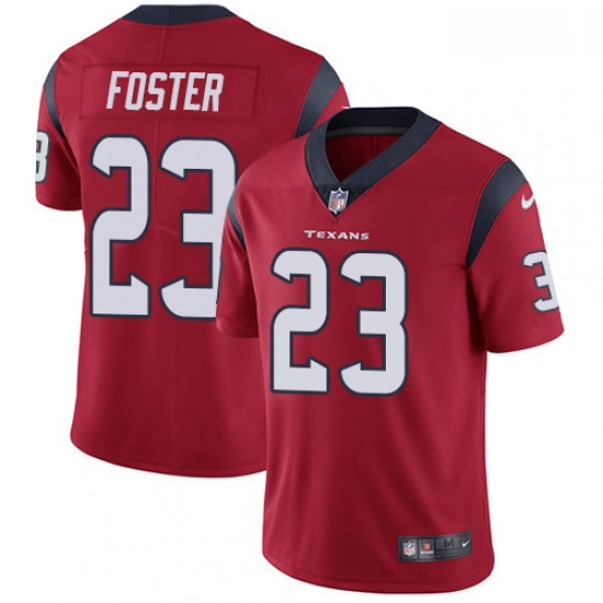 Men Nike Houston Texans 23 Arian Foster Limited Red Alternate Vapor Untouchable NFL Jersey Men Nike Houston Texans 23 Arian Foster Limited Red Alternate Vapor Untouchable NFL Jersey