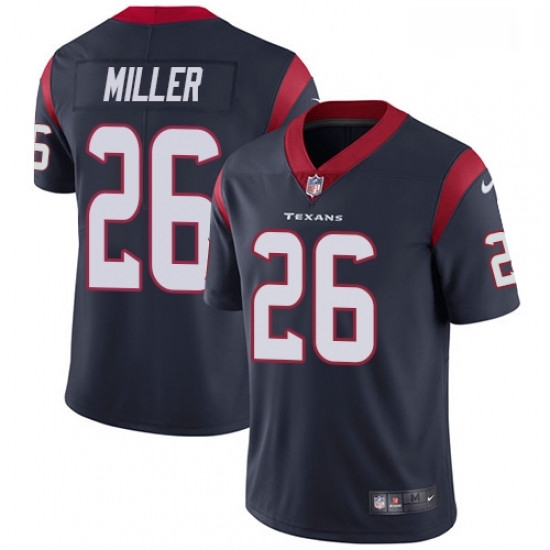 Men Nike Houston Texans 26 Lamar Miller Limited Navy Blue Team Color Vapor Untouchable NFL Jersey Men Nike Houston Texans 26 Lamar Miller Limited Navy Blue Team Color Vapor Untouchable NFL Jersey