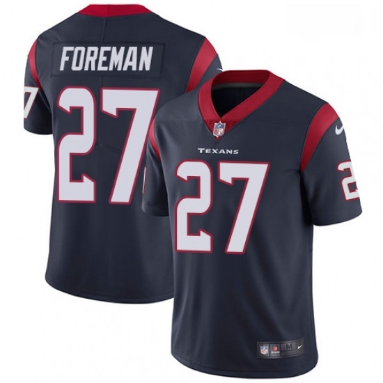 Men Nike Houston Texans 27 DOnta Foreman Limited Navy Blue Team Color Vapor Untouchable NFL Jersey Men Nike Houston Texans 27 DOnta Foreman Limited Navy Blue Team Color Vapor Untouchable NFL Jersey
