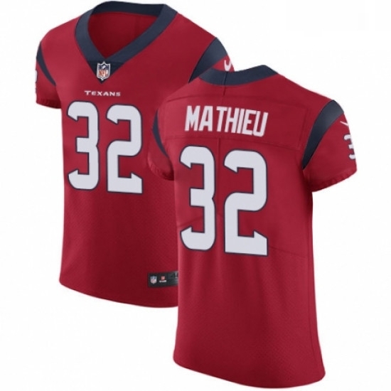 Men Nike Houston Texans 32 Tyrann Mathieu Red Alternate Vapor Untouchable Elite Player NFL Jersey Men Nike Houston Texans 32 Tyrann Mathieu Red Alternate Vapor Untouchable Elite Player NFL Jersey