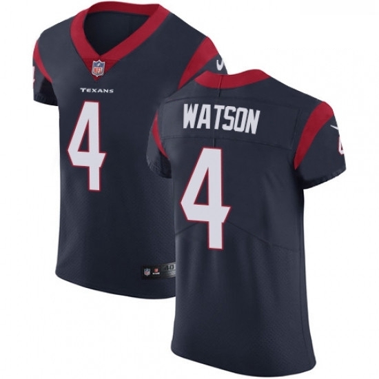 Men Nike Houston Texans 4 Deshaun Watson Navy Blue Team Color Vapor Untouchable Elite Player NFL Jersey Men Nike Houston Texans 4 Deshaun Watson Navy Blue Team Color Vapor Untouchable Elite Player NFL Jersey