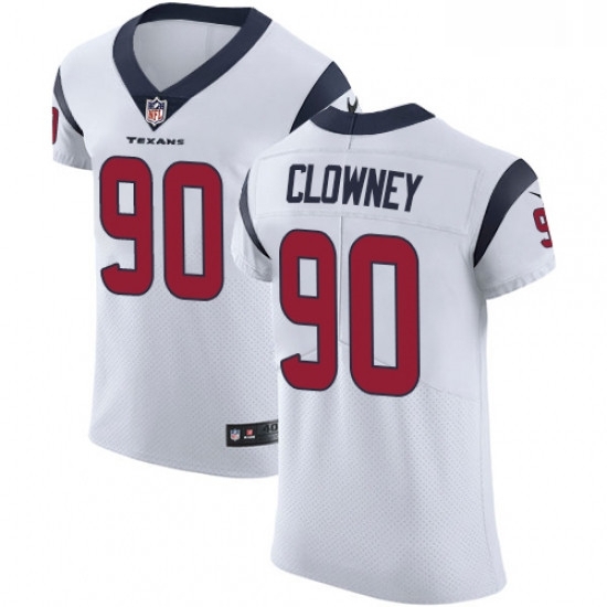 Men Nike Houston Texans 90 Jadeveon Clowney White Vapor Untouchable Elite Player NFL Jersey Men Nike Houston Texans 90 Jadeveon Clowney White Vapor Untouchable Elite Player NFL Jersey