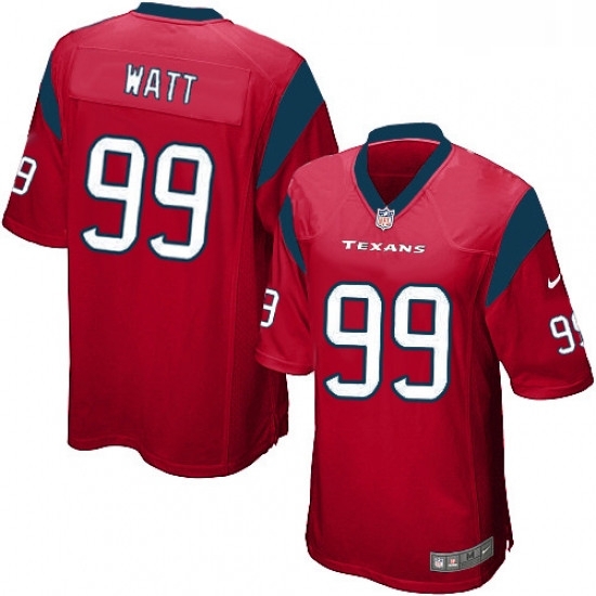 Men Nike Houston Texans 99 JJ Watt Game Red Alternate NFL Jersey Men Nike Houston Texans 99 JJ Watt Game Red Alternate NFL Jersey