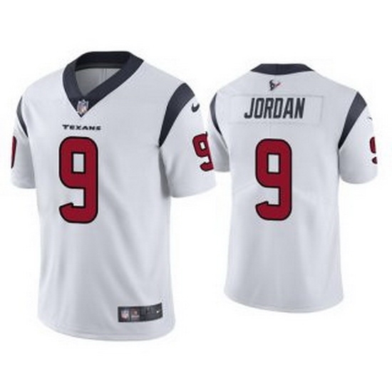 Men White Houston Texans 9 Brevin Jordan Vapor Untouchable Limited Stitched Jersey Men White Houston Texans 9 Brevin Jordan Vapor Untouchable Limited Stitched Jersey