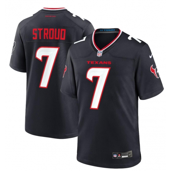 Men's Houston Texans #7 C.J. Stroud Black Fashion With Patch Vapor Untouchable Limited Stitched Nike Football Jersey Men's Houston Texans #7 C.J. Stroud Black Fashion With Patch Vapor Untouchable Limited Stitched Nike Football Jersey