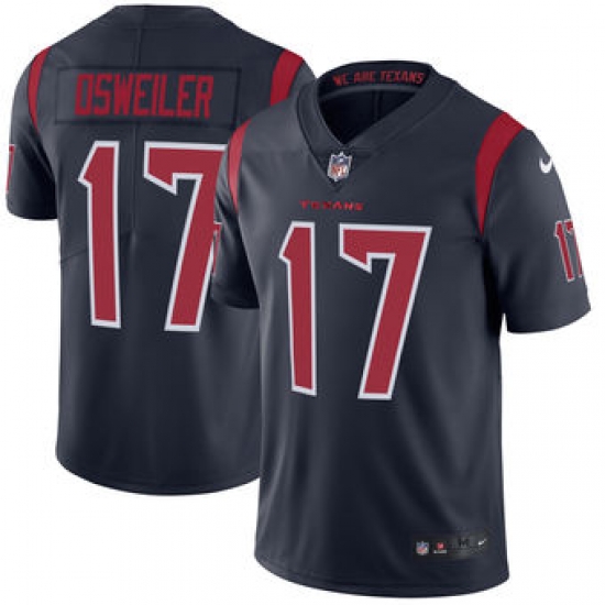 Mens Houston Texans Brock Osweiler Nike Navy Color Rush Limited Jersey Mens Houston Texans Brock Osweiler Nike Navy Color Rush Limited Jersey