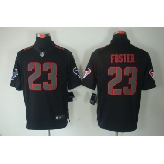 Nike Houston Texans 23 Arian Foster Black Limited Impact NFL Jersey Nike Houston Texans 23 Arian Foster Black Limited Impact NFL Jersey