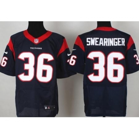 Nike Houston Texans 36 D.J. Swearinger Blue Elite NFL Jersey Nike Houston Texans 36 D.J. Swearinger Blue Elite NFL Jersey