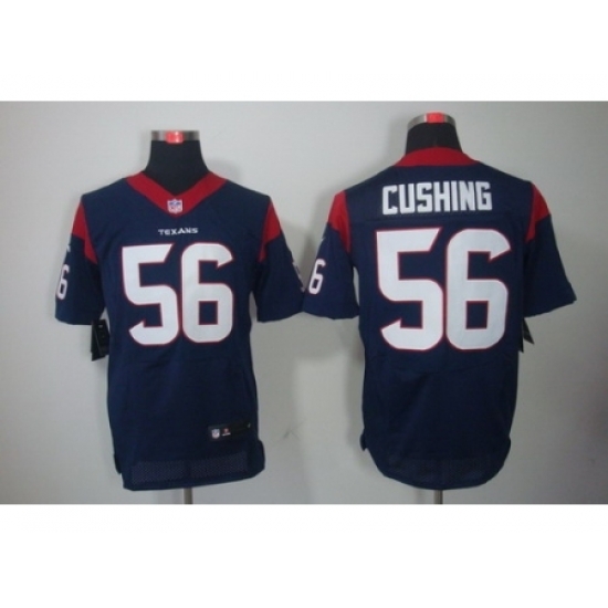 Nike Houston Texans 56 Brian Cushing Blue Elite NFL Jersey Nike Houston Texans 56 Brian Cushing Blue Elite NFL Jersey