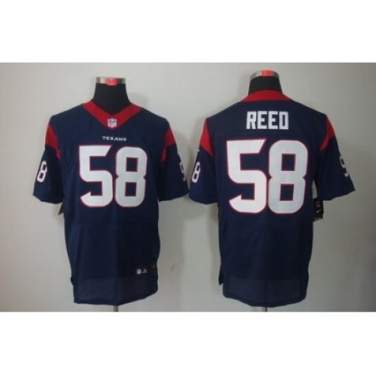 Nike Houston Texans 58 Brooks Reed Blue Elite NFL Jersey Nike Houston Texans 58 Brooks Reed Blue Elite NFL Jersey
