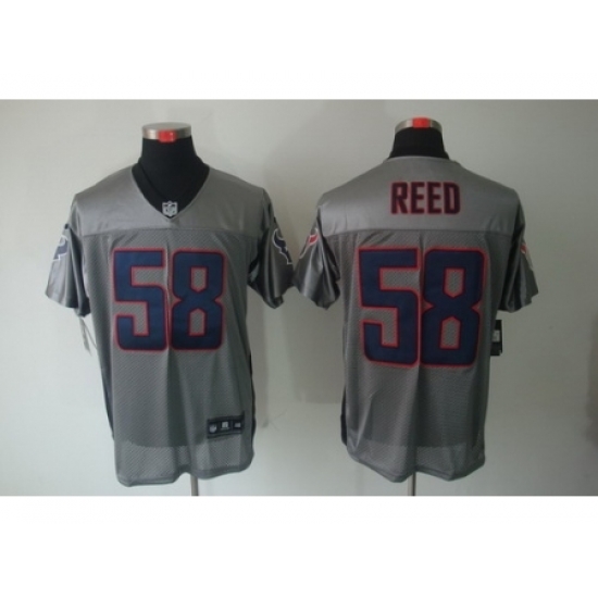 Nike Houston Texans 58 Brooks Reed Grey Elite Shadow NFL Jersey Nike Houston Texans 58 Brooks Reed Grey Elite Shadow NFL Jersey