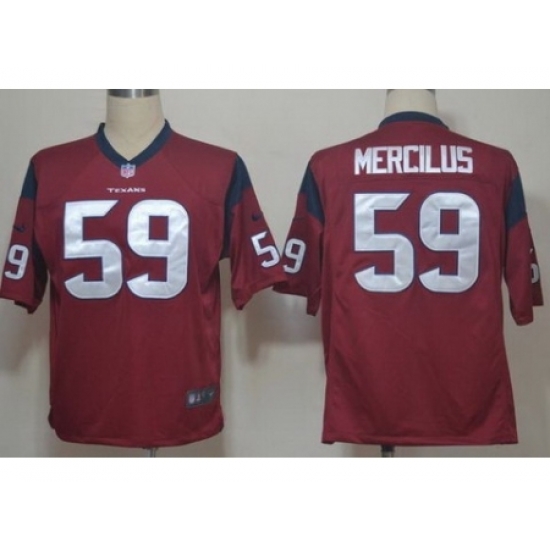 Nike Houston Texans 59 Whitney Mercilus Red Game NFL Jersey Nike Houston Texans 59 Whitney Mercilus Red Game NFL Jersey