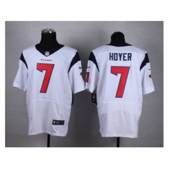 Nike Houston Texans 7 Brian Hoyer white Elite NFL Jersey Nike Houston Texans 7 Brian Hoyer white Elite NFL Jersey