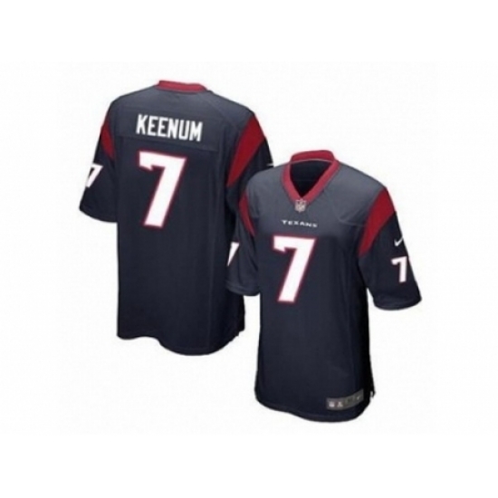 Nike Houston Texans 7 Case Keenum blue Game NFL Jersey Nike Houston Texans 7 Case Keenum blue Game NFL Jersey