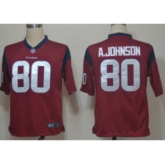 Nike Houston Texans 80 Andre Johnson Red Game NFL Jersey Nike Houston Texans 80 Andre Johnson Red Game NFL Jersey