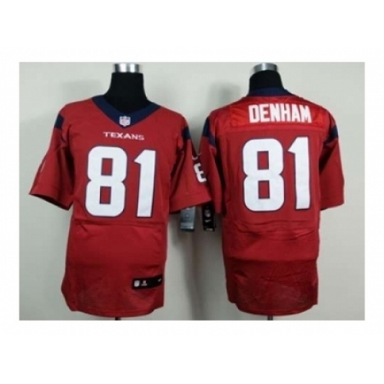 Nike Houston Texans 81 Anthony Denham red Elite NFL Jerseys Nike Houston Texans 81 Anthony Denham red Elite NFL Jerseys
