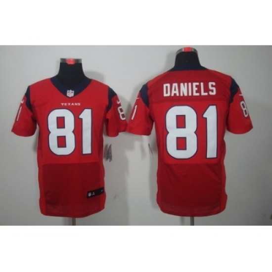 Nike Houston Texans 81 Owen Daniels Red Elite NFL Jersey Nike Houston Texans 81 Owen Daniels Red Elite NFL Jersey
