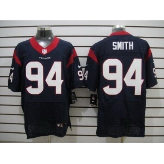 Nike Houston Texans 94 Antonio Smith Blue Elite NFL Jersey Nike Houston Texans 94 Antonio Smith Blue Elite NFL Jersey