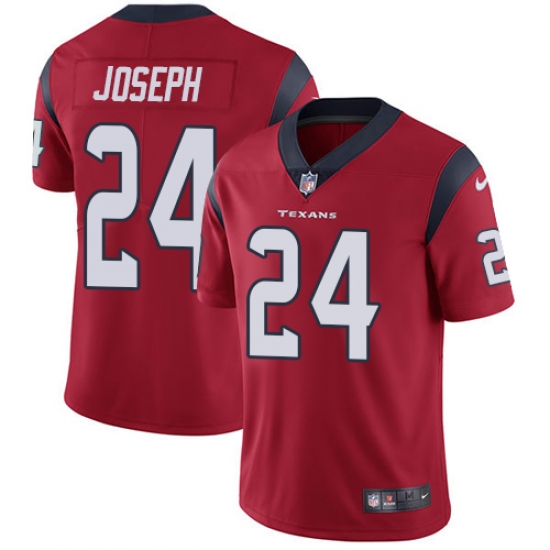Nike Texans #24 Johnathan Joseph Red Alternate Mens Stitched NFL Vapor Untouchable Limited Jersey Nike Texans #24 Johnathan Joseph Red Alternate Mens Stitched NFL Vapor Untouchable Limited Jersey