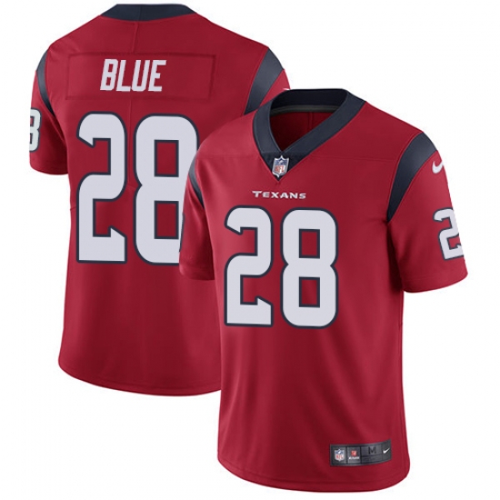Nike Texans #28 Alfred Blue Red Alternate Mens Stitched NFL Vapor Untouchable Limited Jersey Nike Texans #28 Alfred Blue Red Alternate Mens Stitched NFL Vapor Untouchable Limited Jersey