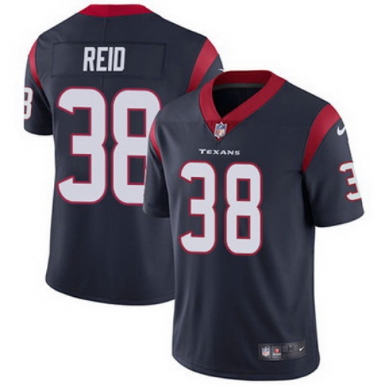 Nike Texans #38 Justin Reid Navy Blue Team Color Mens Stitched NFL Vapor Untouchable Limited Jersey Nike Texans #38 Justin Reid Navy Blue Team Color Mens Stitched NFL Vapor Untouchable Limited Jersey
