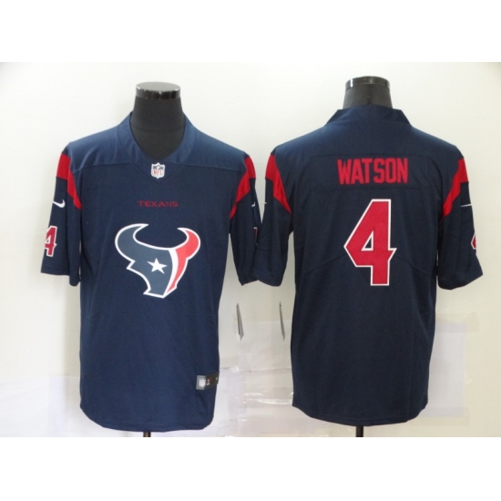 Nike Texans 4 Deshaun Watson Navy Team Big Logo Color Rush Limited Jersey Nike Texans 4 Deshaun Watson Navy Team Big Logo Color Rush Limited Jersey