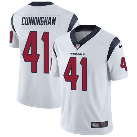 Nike Texans #41 Zach Cunningham White Mens Stitched NFL Vapor Untouchable Limited Jersey Nike Texans #41 Zach Cunningham White Mens Stitched NFL Vapor Untouchable Limited Jersey