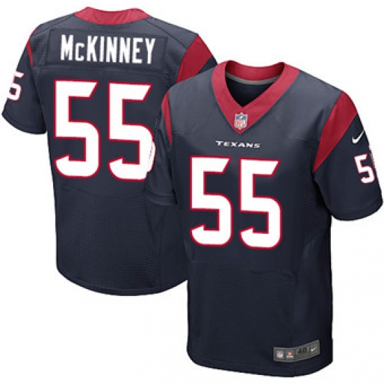 Nike Texans #55 Benardrick McKinney Navy Blue Team Color Mens Stitched NFL Elite Jersey Nike Texans #55 Benardrick McKinney Navy Blue Team Color Mens Stitched NFL Elite Jersey