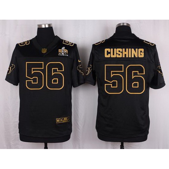 Nike Texans #56 Brian Cushing Black Mens Stitched NFL Elite Pro Line Gold Collection Jersey Nike Texans #56 Brian Cushing Black Mens Stitched NFL Elite Pro Line Gold Collection Jersey
