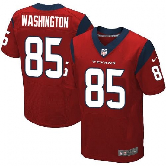 Nike Texans #85 Nate Washington Red Alternate Mens Stitched NFL Elite Jersey Nike Texans #85 Nate Washington Red Alternate Mens Stitched NFL Elite Jersey