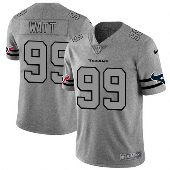 Nike Texans 99 J J Watt 2019 Gray Gridiron Gray Vapor Untouchable Limited Jersey Nike Texans 99 J J Watt 2019 Gray Gridiron Gray Vapor Untouchable Limited Jersey