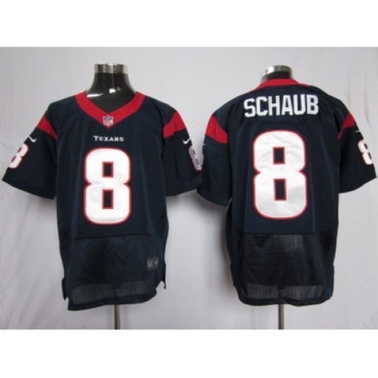 Nike houston texans 8 Matt Schaub blue Elite jerseys Nike houston texans 8 Matt Schaub blue Elite jerseys