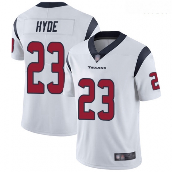 Texans 23 Carlos Hyde White Men Stitched Football Vapor Untouchable Limited Jersey Texans 23 Carlos Hyde White Men Stitched Football Vapor Untouchable Limited Jersey