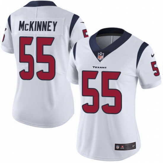 Nike Texans 55 Benardrick McKinney White Womens Stitched NFL Vapor Untouchable Limited Jersey Nike Texans 55 Benardrick McKinney White Womens Stitched NFL Vapor Untouchable Limited Jersey